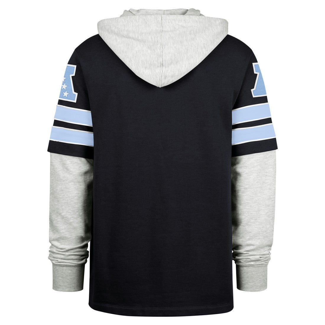 Tennessee Titans '47 Double Header Blitz Cornerback Pullover Hoodie | NFL Online