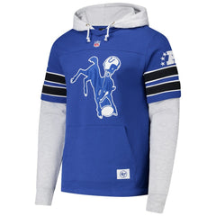 Indianapolis Colts '47 Throwback Double Header Blitz Cornerback Hoodie | NFL Online