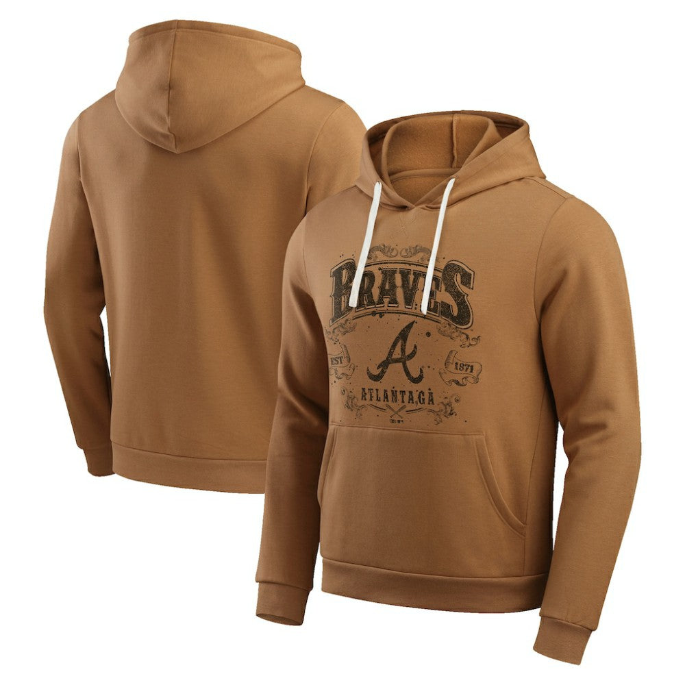 Atlanta Braves Darius Rucker Collection by Fanatics Camp Fleece Pullover Hoodie  - MLB Hoodies
