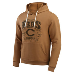 Cincinnati Reds Darius Rucker Collection by Fanatics Camp Fleece Pullover Hoodie  - MLB Hoodies