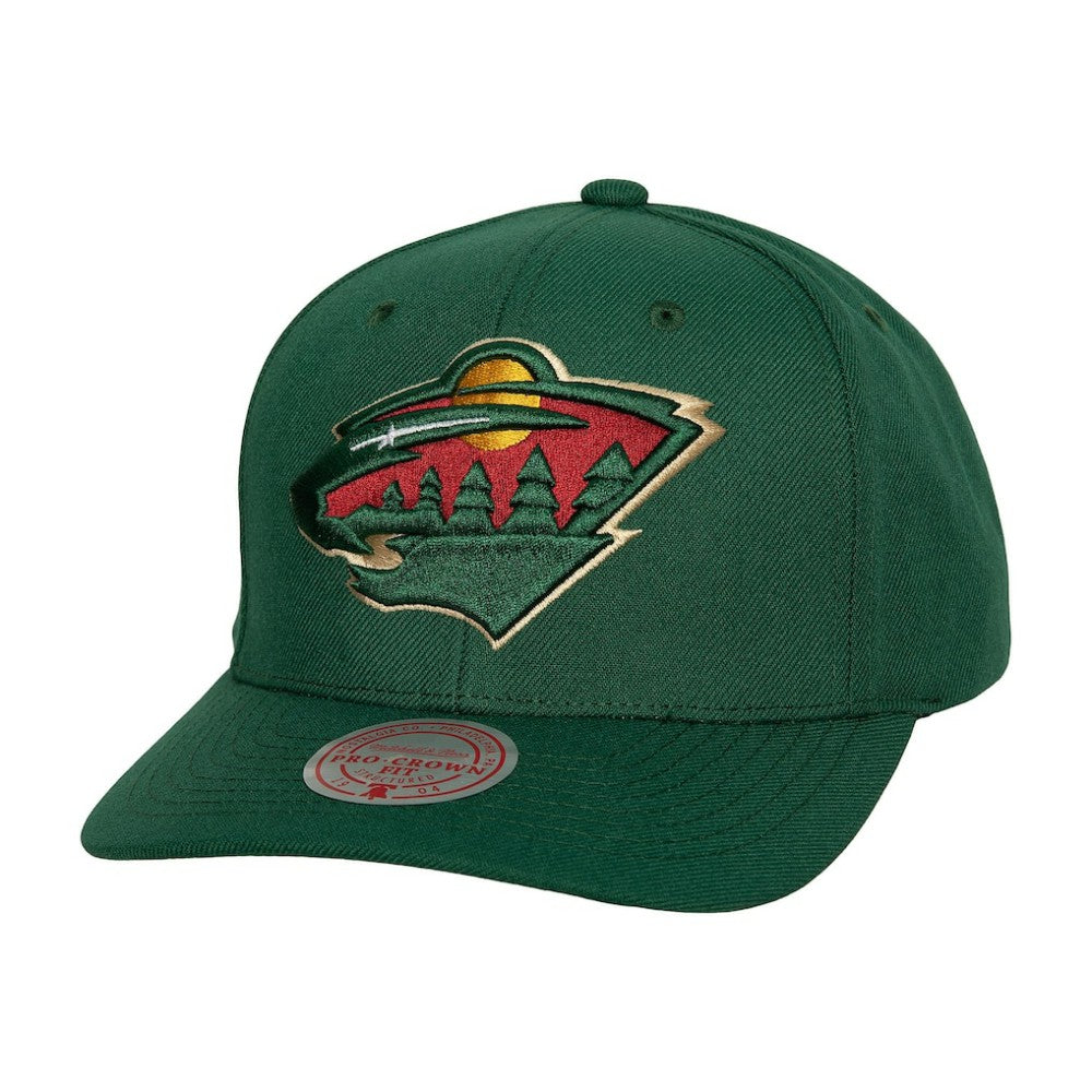 Minnesota Wild Mitchell & Ness Core Team Ground Pro Adjustable Hat -  NHL Hats