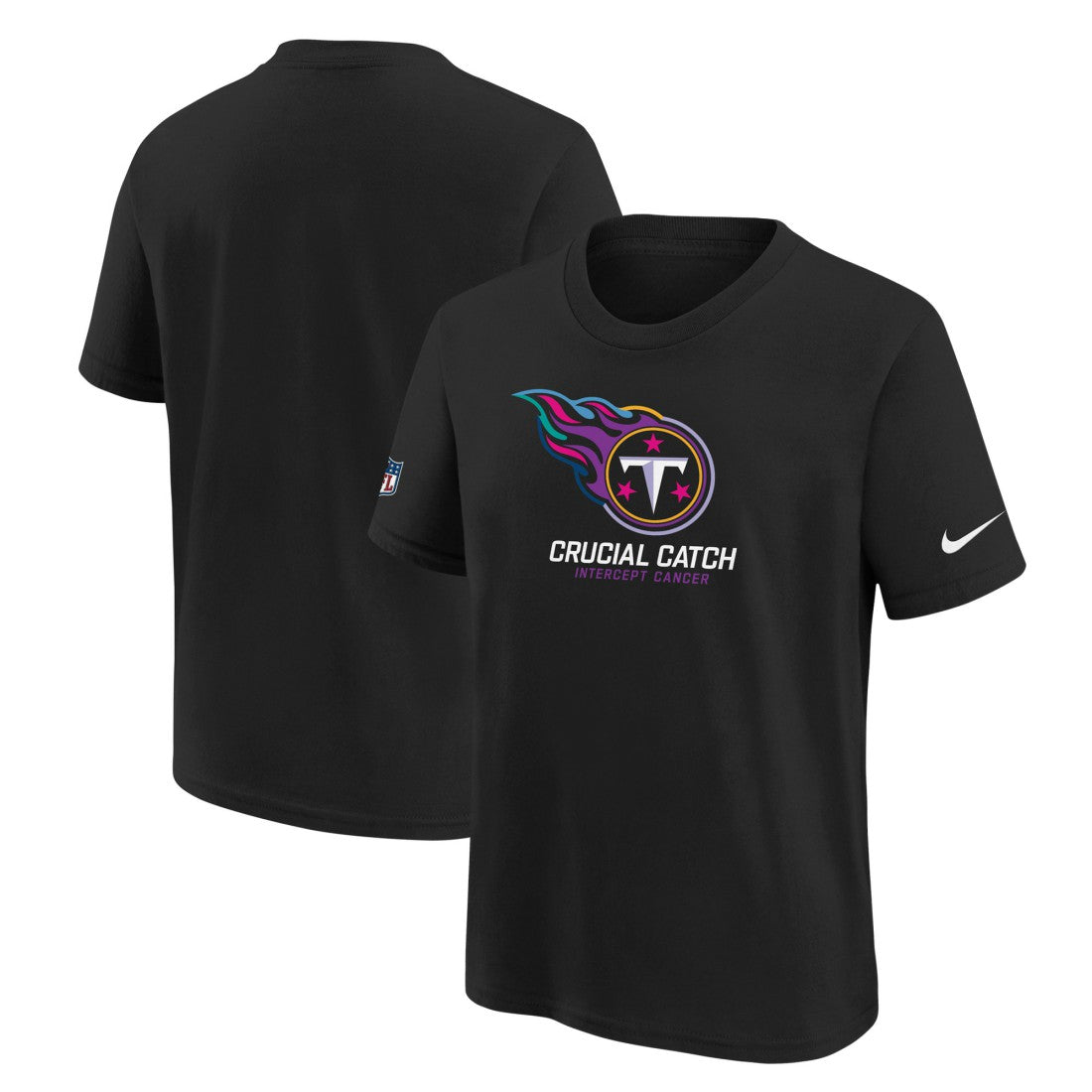 Tennessee Titans Youth 2024 NFL Crucial Catch T-Shirt | NFL Near me