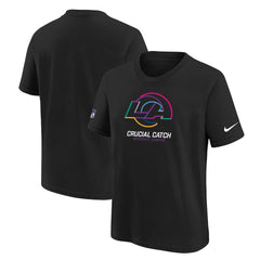 Los Angeles Rams Youth 2024 NFL Crucial Catch T-Shirt | NFL Online