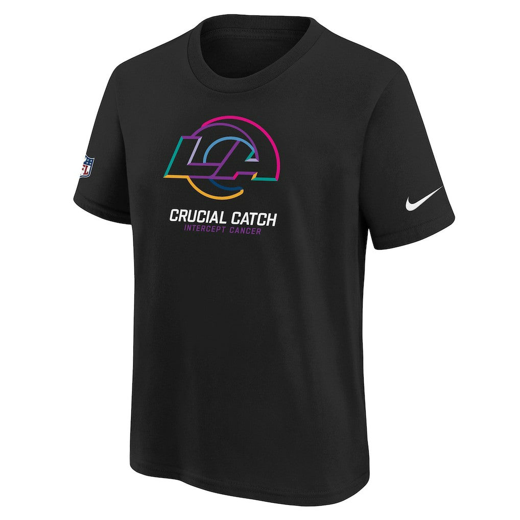 Los Angeles Rams Youth 2024 NFL Crucial Catch T-Shirt | NFL Online