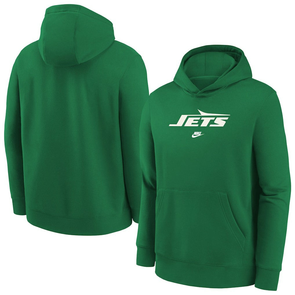 New York Jets Youth Rewind Club Fleece Pullover Hoodie | NFL On sale