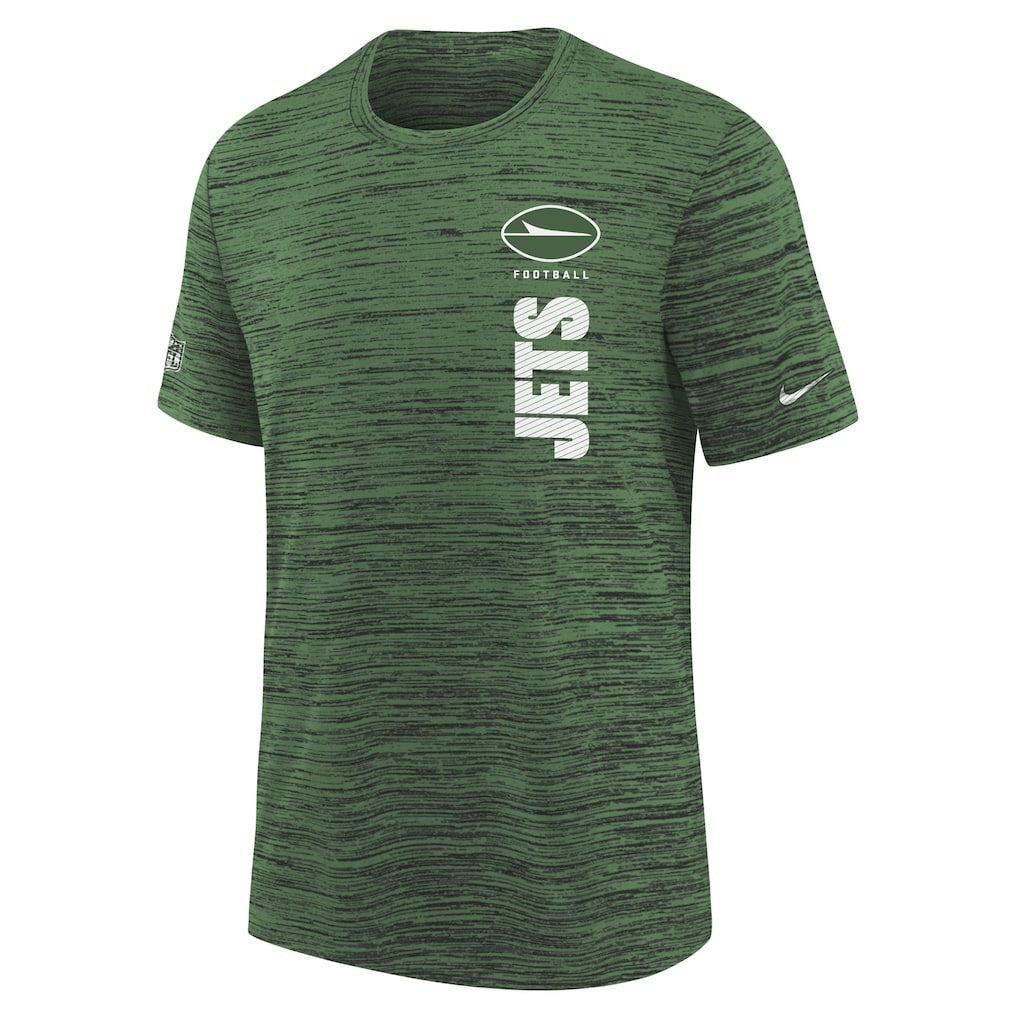 New York Jets Youth Sideline Velocity Performance T-Shirt | NFL Online