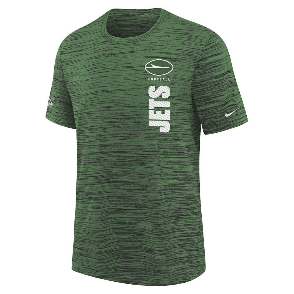 New York Jets Youth Sideline Velocity Performance T-Shirt | NFL Online