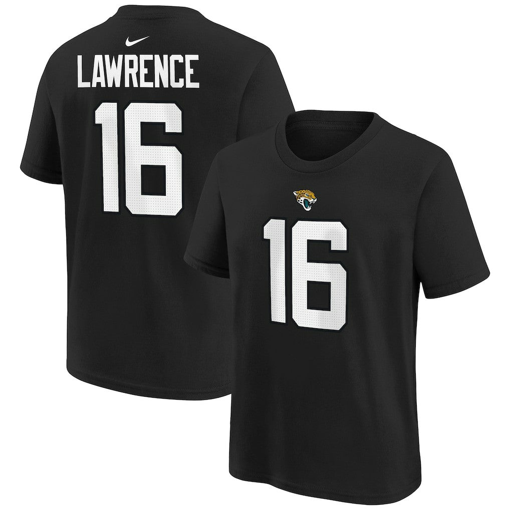 Jacksonville Jaguars Trevor Lawrence  Youth Player Name & Number T-Shirt | NFL Outlet
