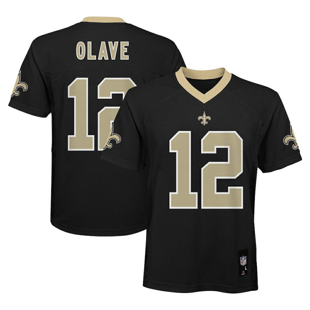 New Orleans Saints Chris Olave  Youth Replica Player Jersey | NFL Near me