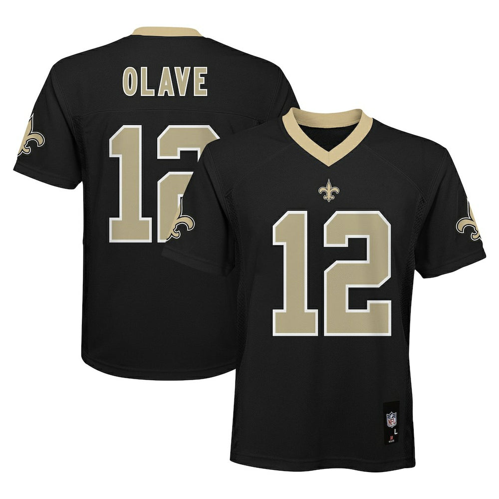 New Orleans Saints Chris Olave  Youth Replica Player Jersey | NFL Near me