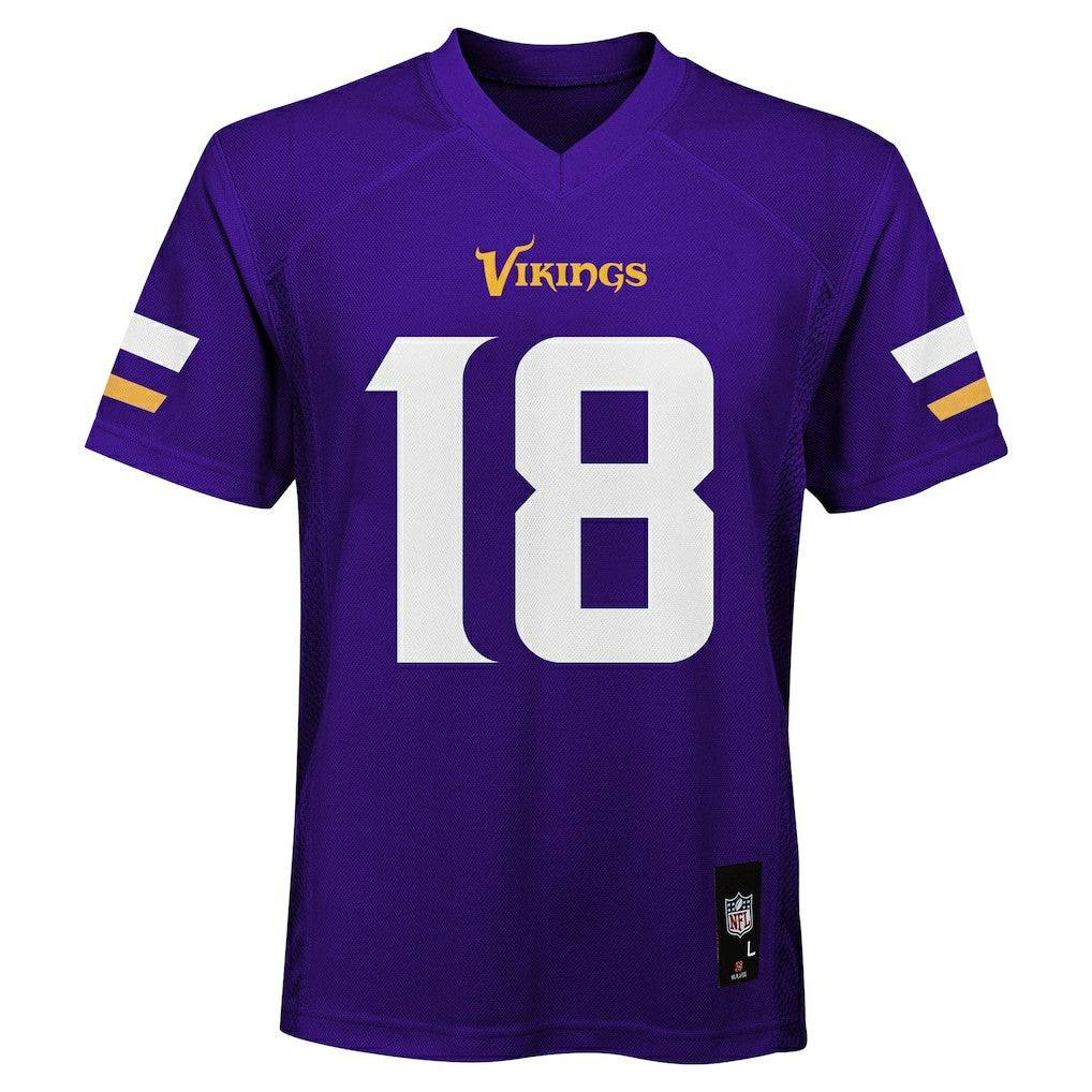 Minnesota Vikings Justin Jefferson  Preschool Replica Player Jersey | NFL Discount