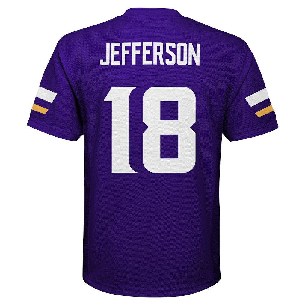 Minnesota Vikings Justin Jefferson  Preschool Replica Player Jersey | NFL Discount