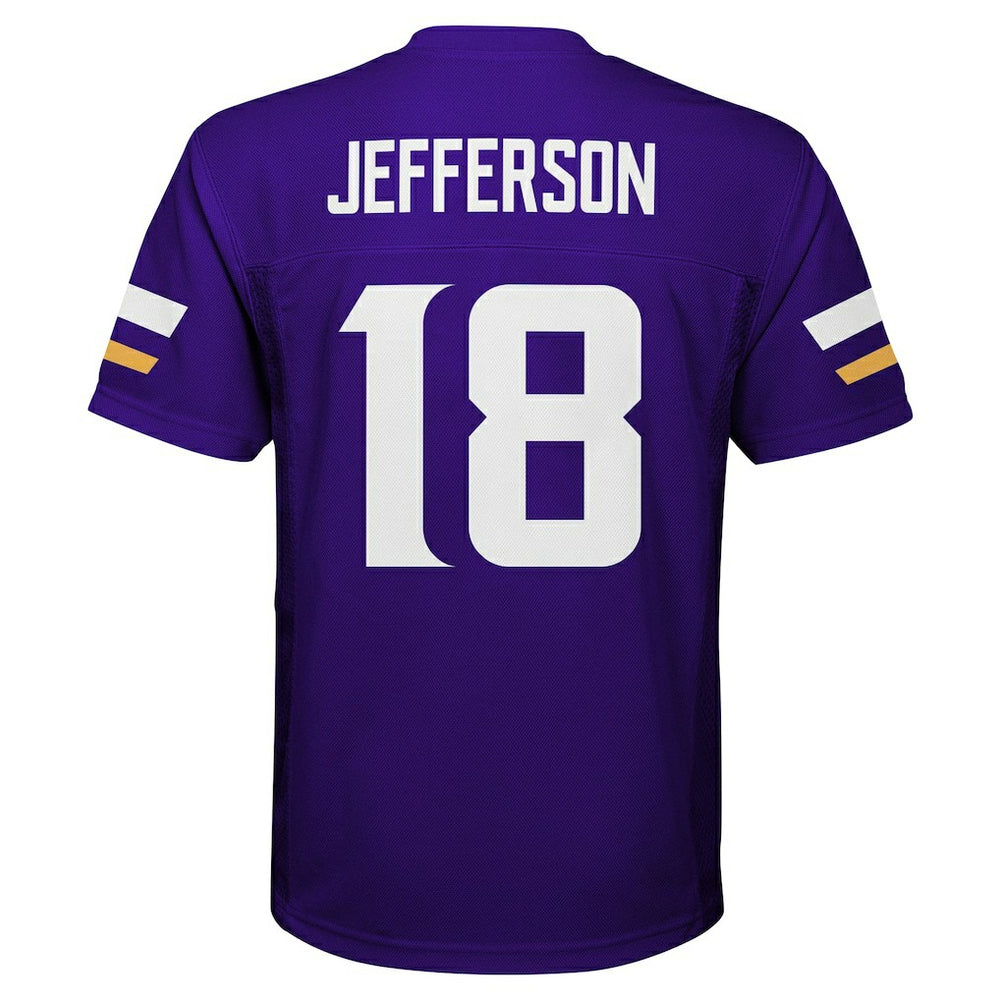 Minnesota Vikings Justin Jefferson  Preschool Replica Player Jersey | NFL Discount