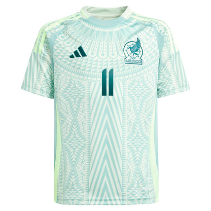 Santiago Giménez Mexico National Team Youth 2024 Away Replica Player Jersey for sale - Green