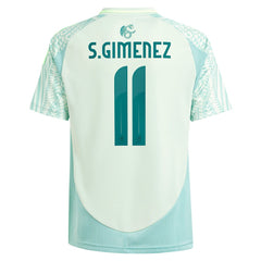 Santiago Giménez Mexico National Team Youth 2024 Away Replica Player Jersey