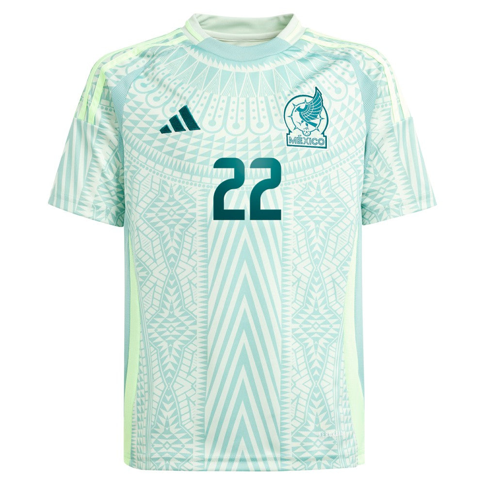 Hirving Lozano Mexico National Team Youth 2024 Away Replica Player Jersey