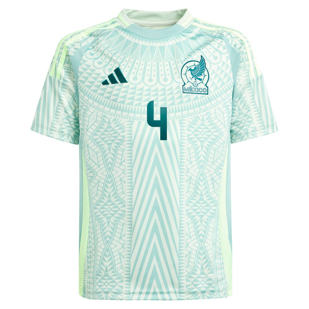 Edson Alvarez Mexico National Team Youth 2024 Away Replica Player Jersey