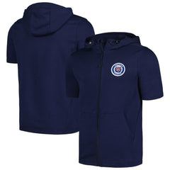 Detroit Tigers Levelwear Recruit Short Sleeve Full-Zip Hoodie - MLB Hoodies