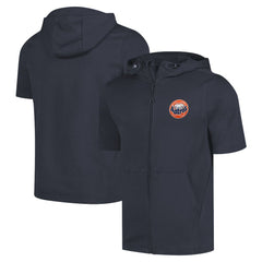 Houston Astros Levelwear Recruit Short Sleeve Full-Zip Hoodie - MLB Hoodies