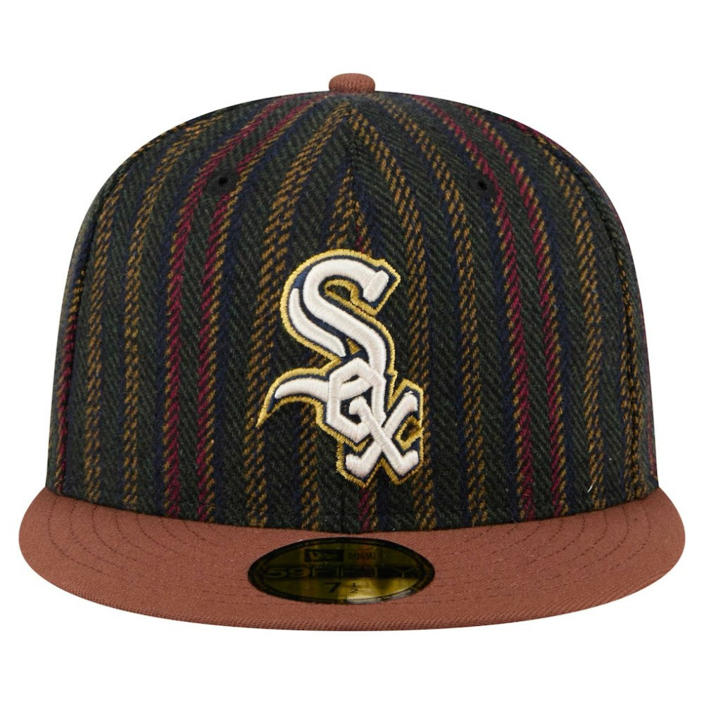 Chicago White Sox New Era Vintage Herringbone 59FIFTY Fitted Hat - MLB Hats