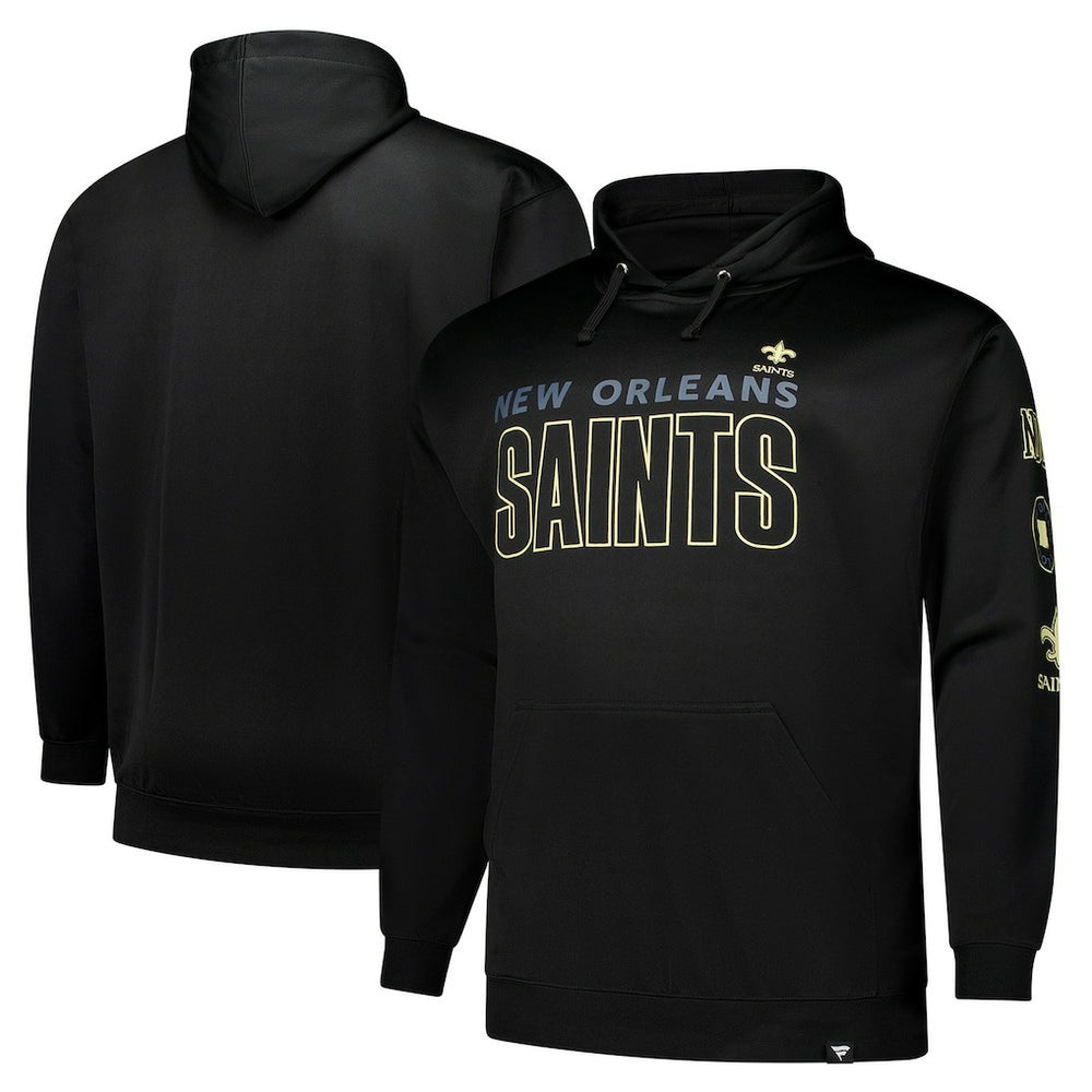 New Orleans Saints Big & Tall Fleece Pullover Hoodie | NFL Hot