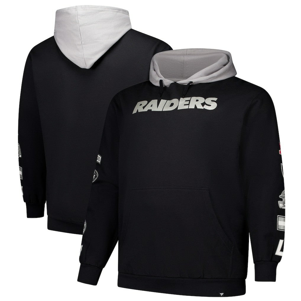 Las Vegas Raiders Big & Tall Patched Out Pullover Hoodie | NFL US