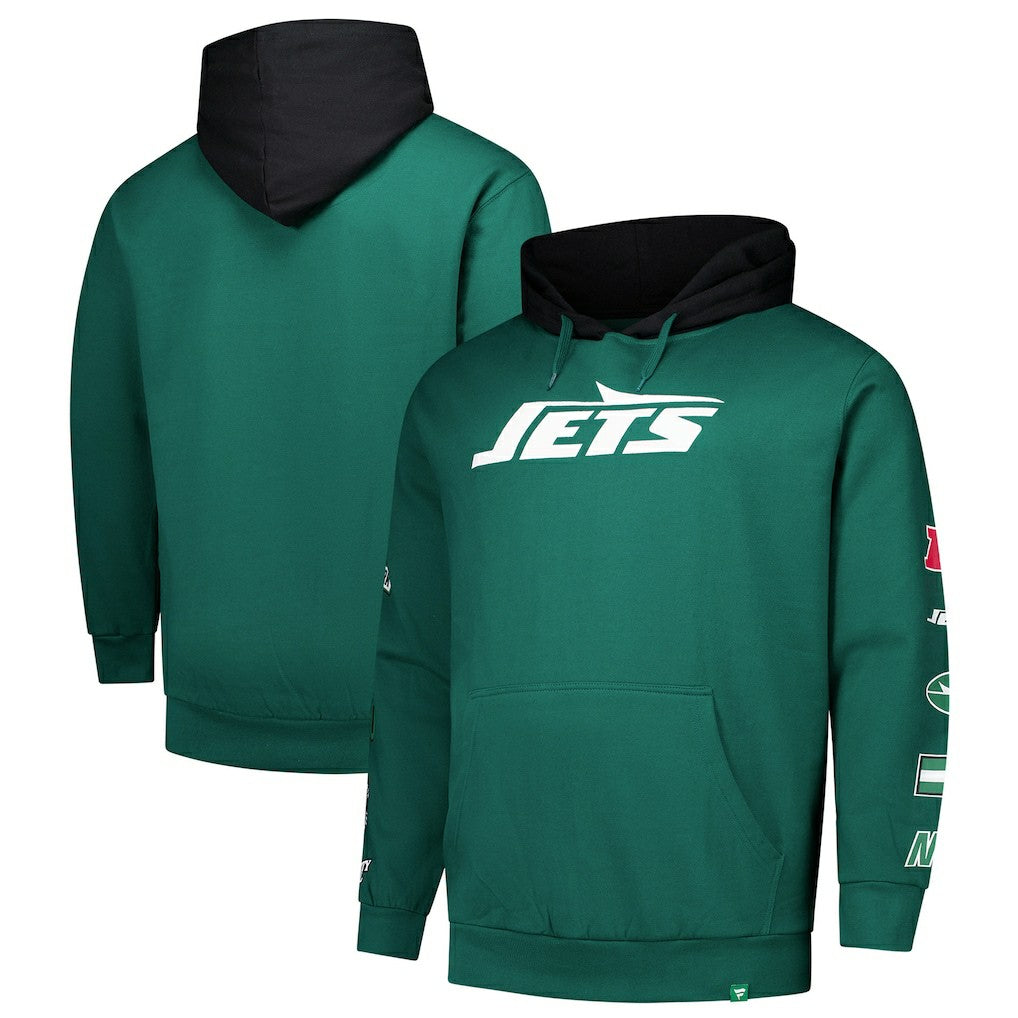 New York Jets Big & Tall Patched Out Pullover Hoodie | NFL On sale