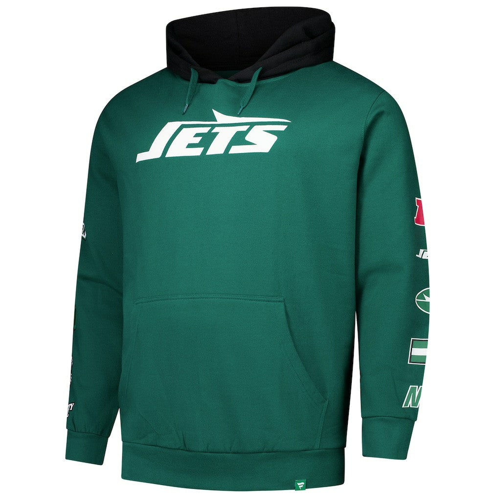 New York Jets Big & Tall Patched Out Pullover Hoodie | NFL On sale