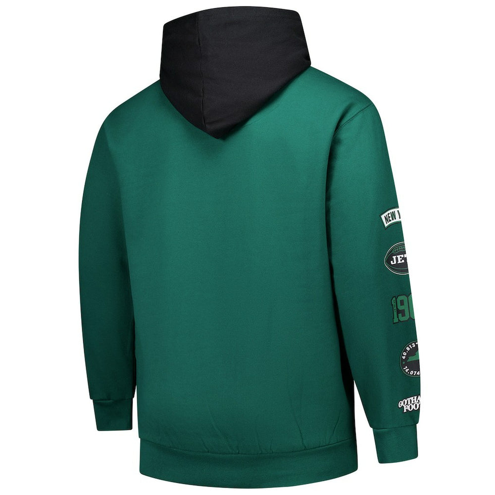 New York Jets Big & Tall Patched Out Pullover Hoodie | NFL On sale