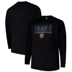 Chicago Bears Profile Big & Tall Pop Long Sleeve T-Shirt | NFL Outlet