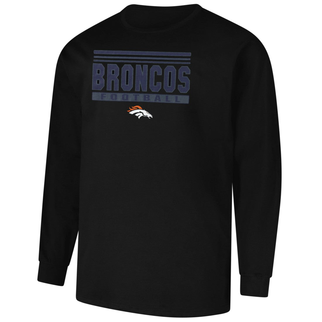 Denver Broncos Profile Big & Tall Pop Long Sleeve T-Shirt | NFL Discount