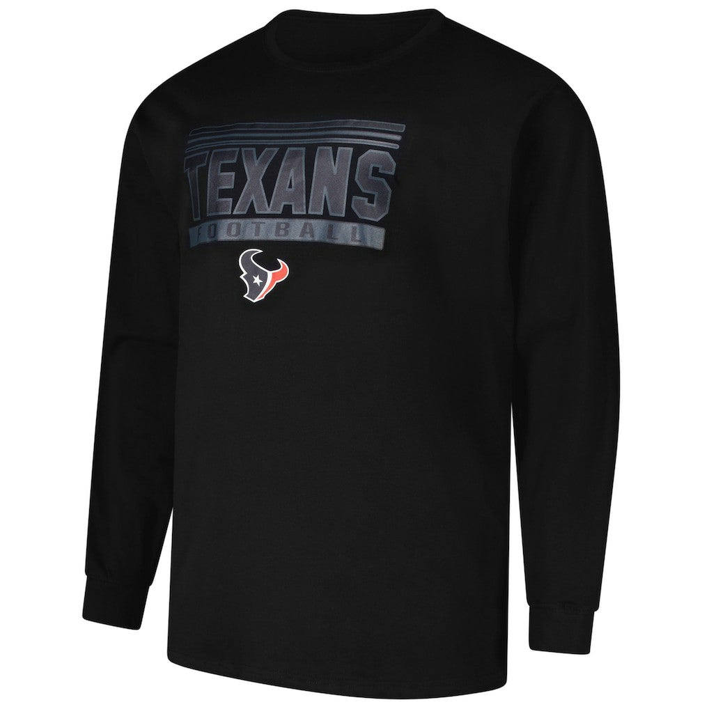 Houston Texans Profile Big & Tall Pop Long Sleeve T-Shirt | NFL US