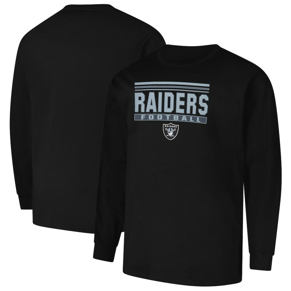 Las Vegas Raiders Profile Big & Tall Pop Long Sleeve T-Shirt | NFL Hot