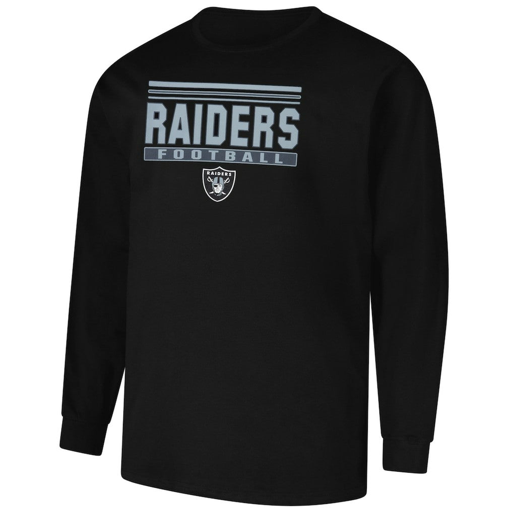 Las Vegas Raiders Profile Big & Tall Pop Long Sleeve T-Shirt | NFL Hot