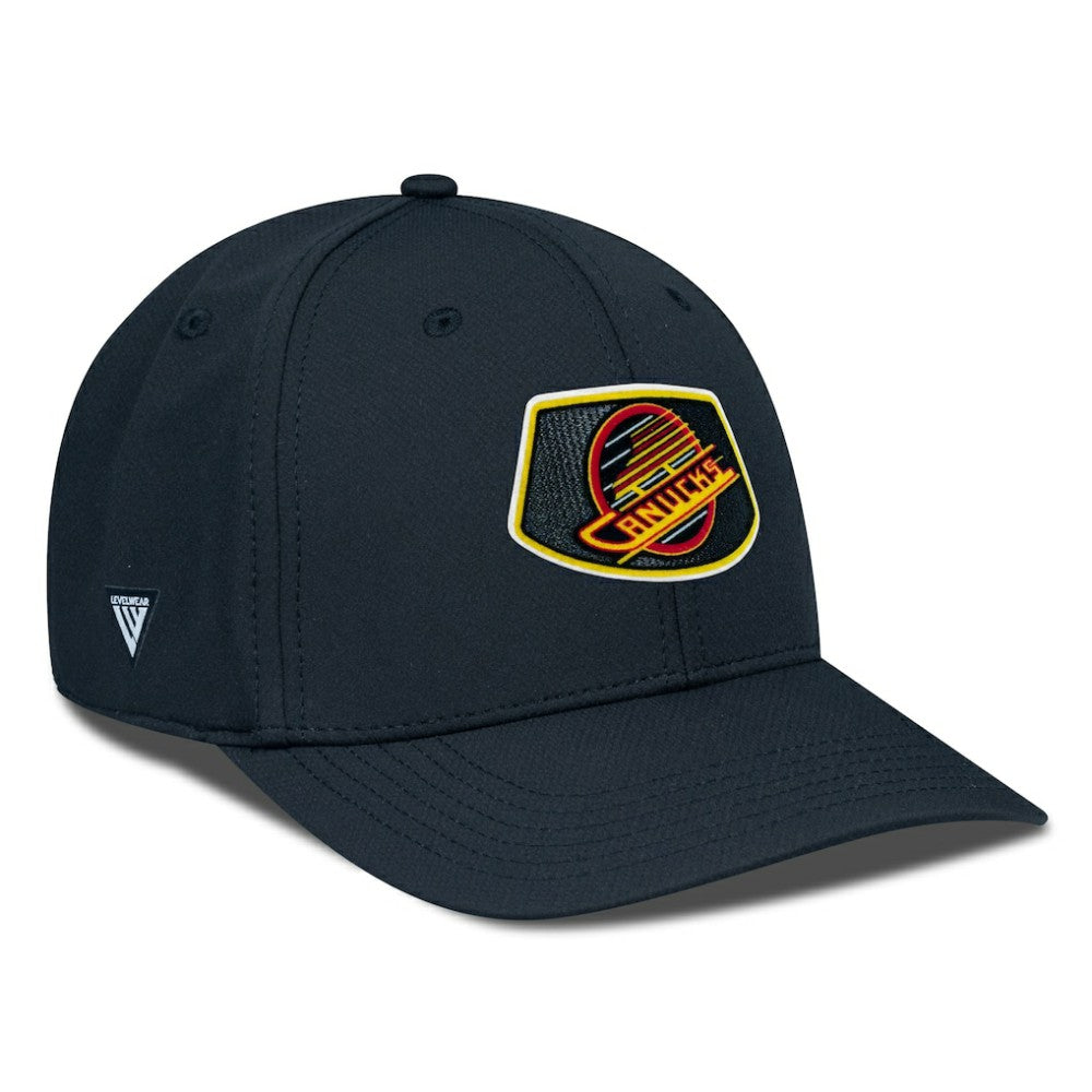 Vancouver Canucks Levelwear Retro Skylight Rise Flex Hat -  NHL Hats