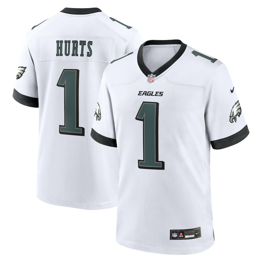 Philadelphia Eagles Jalen Hurts  White Game Jersey | NFL Discount