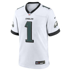 Philadelphia Eagles Jalen Hurts  White Game Jersey | NFL Discount