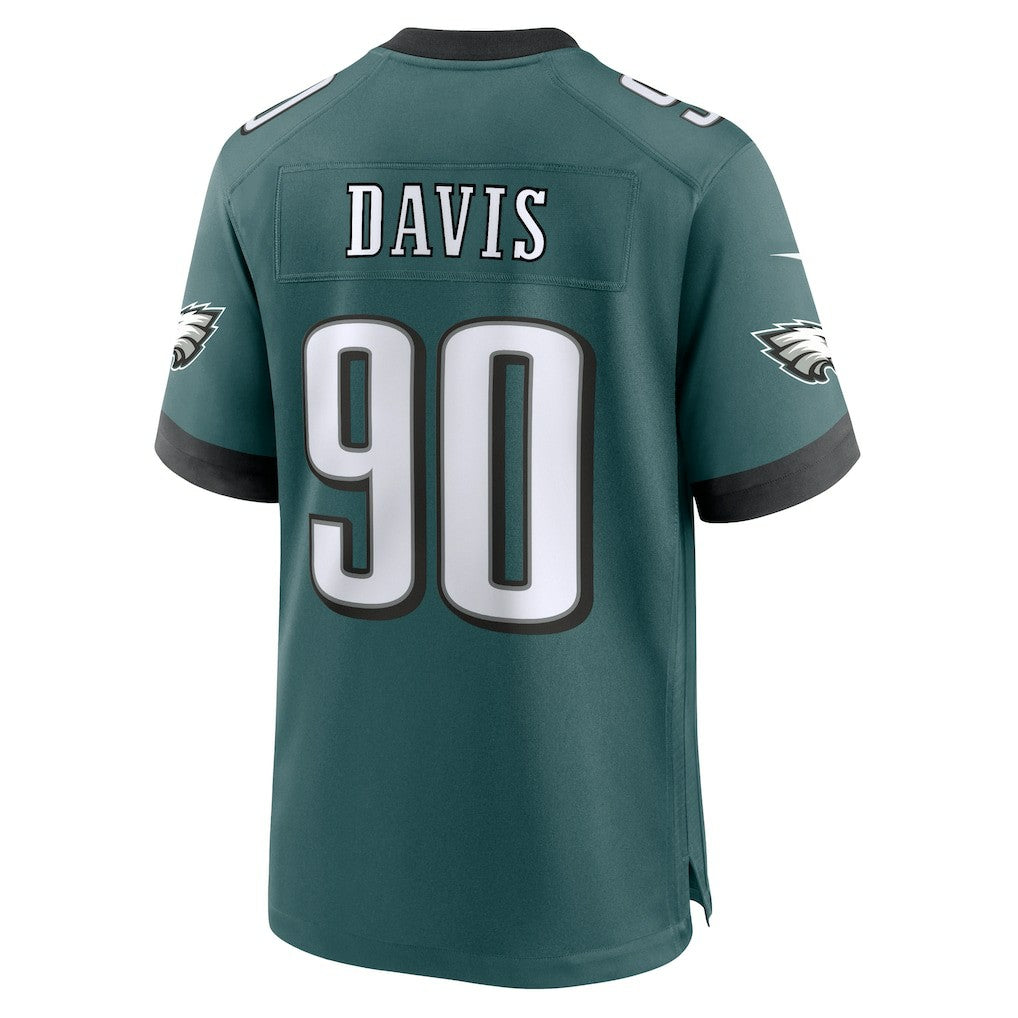 Philadelphia Eagles Jordan Davis  Team Game Jersey | NFL Online