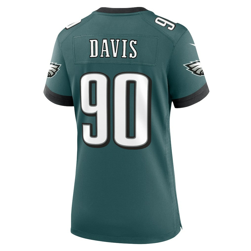 Philadelphia Eagles Jordan Davis  Women's Team Game Jersey | NFL On sale