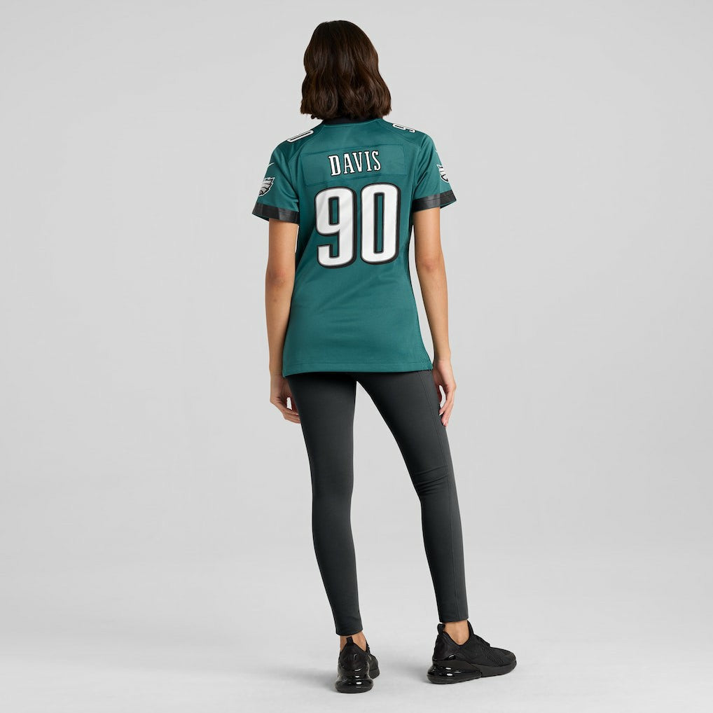 Philadelphia Eagles Jordan Davis  Women's Team Game Jersey | NFL On sale