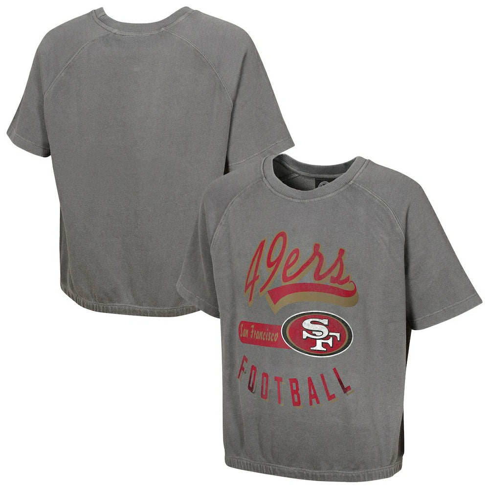 San Francisco 49ers Women's Mineral Wash Short Sleeve Top | NFL Near me