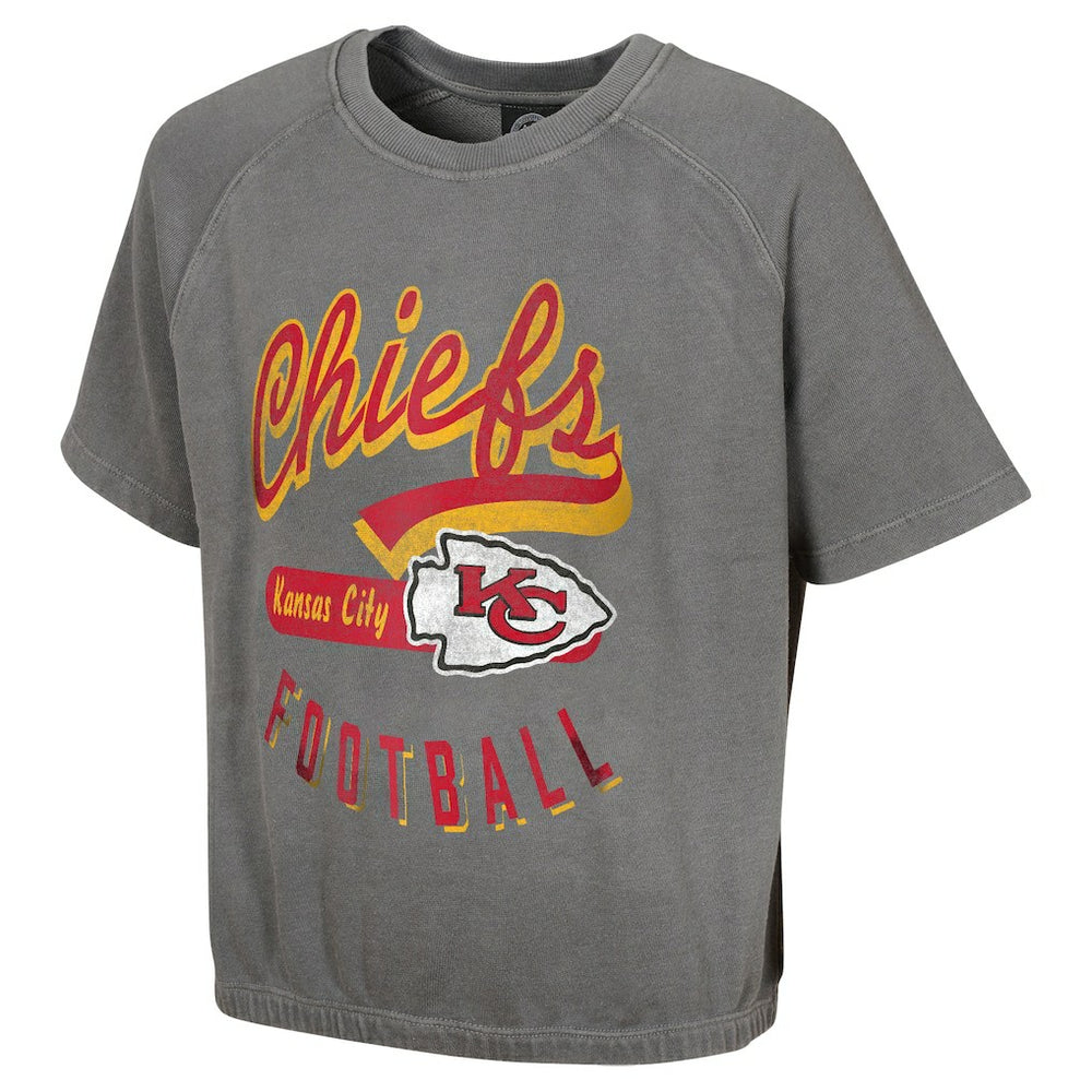 Kansas City Chiefs Women's Mineral Wash Short Sleeve Top | NFL On sale