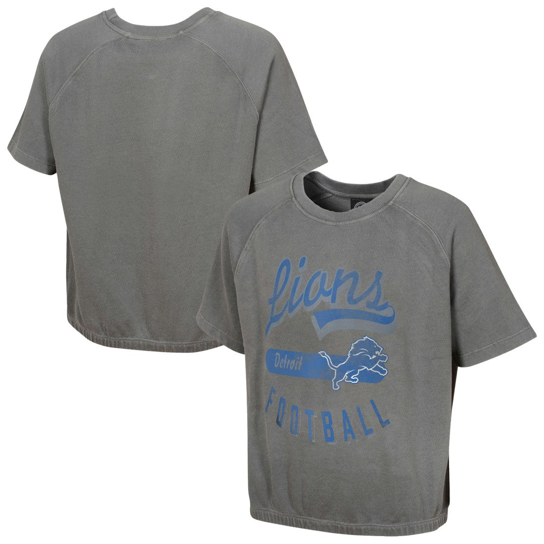 Detroit Lions Women's Mineral Wash Short Sleeve Top | NFL Online