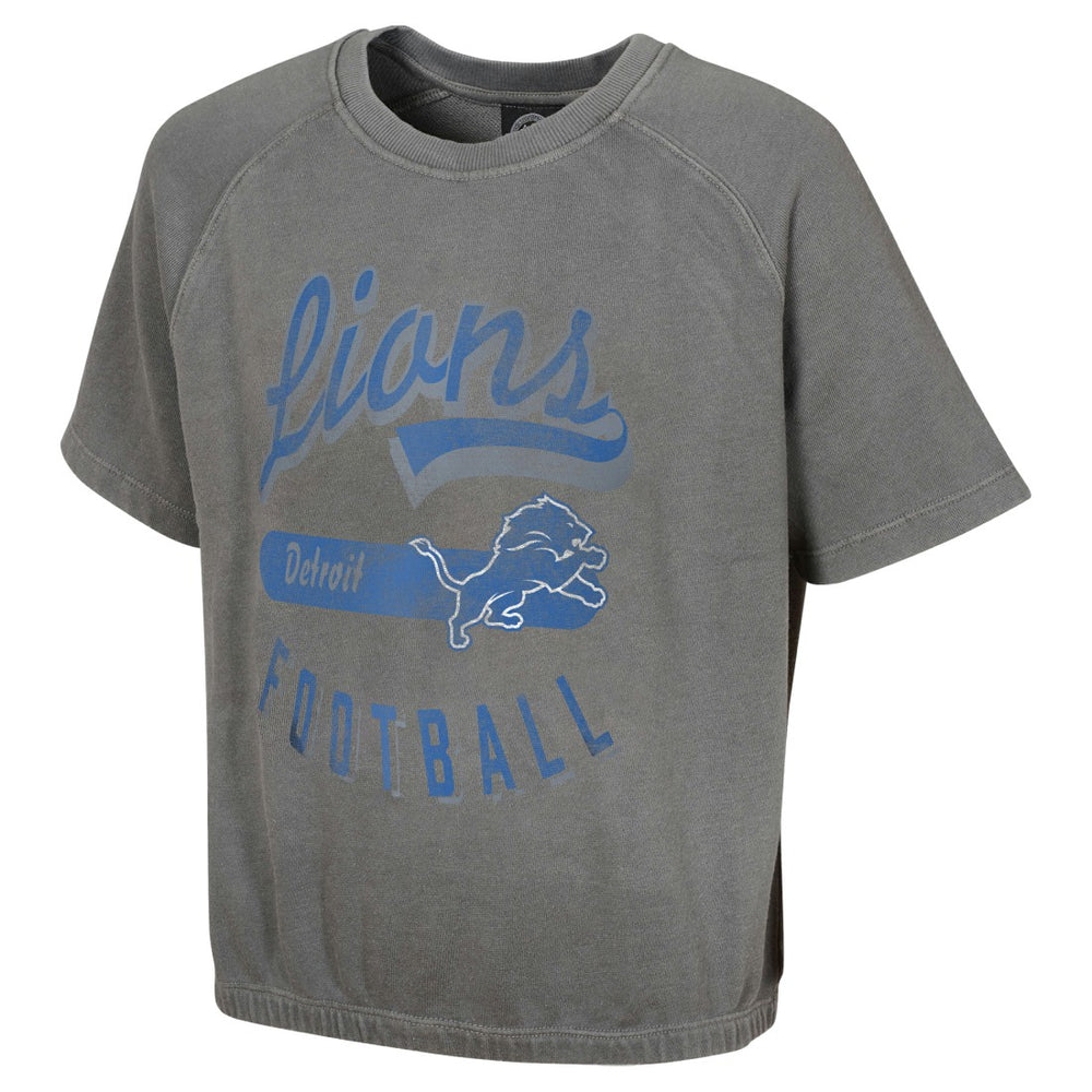 Detroit Lions Women's Mineral Wash Short Sleeve Top | NFL Online