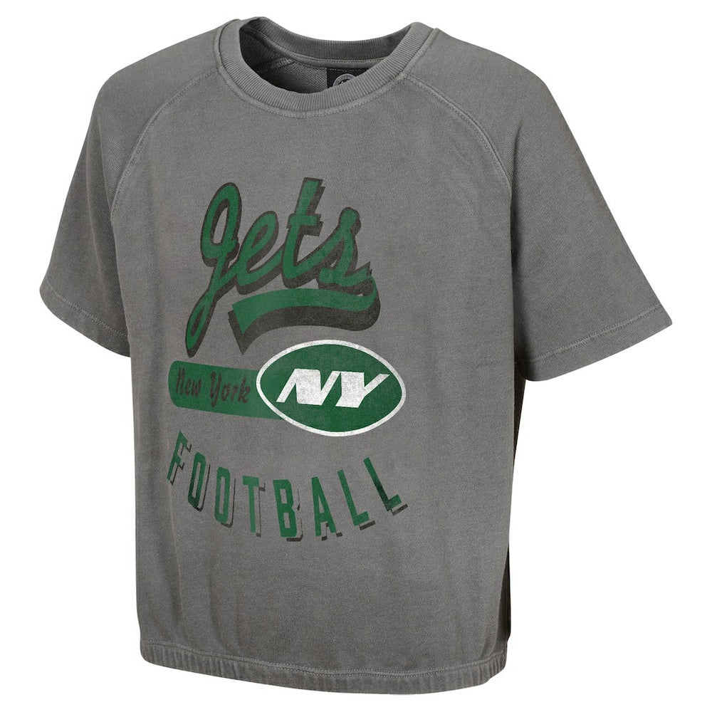 New York Jets Women's Mineral Wash Short Sleeve Top | NFL Hot
