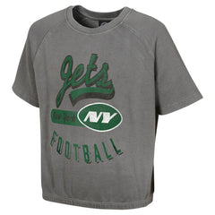 New York Jets Women's Mineral Wash Short Sleeve Top | NFL Hot