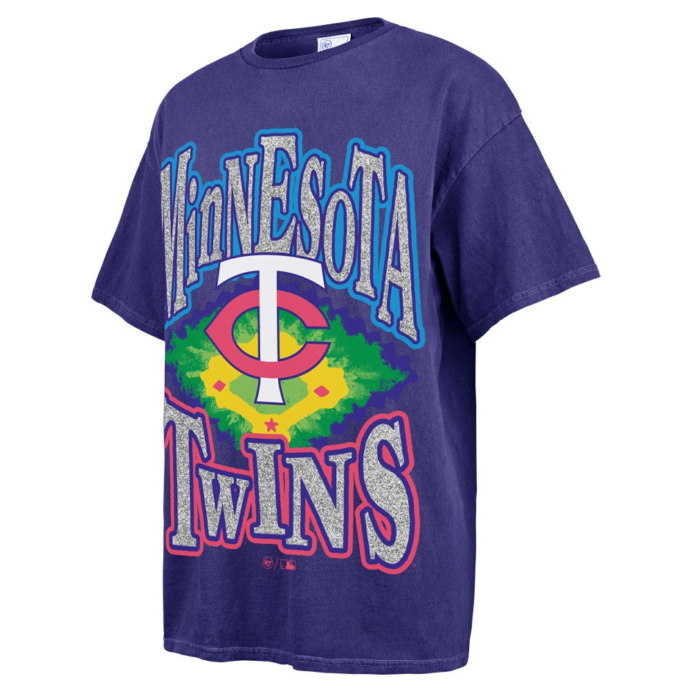 Minnesota Twins '47 Women's Flashing Lights Boyfriend T-Shirt - MLB T-shirts