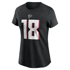 Atlanta Falcons Kirk Cousins  Women's Player Name & Number T-Shirt | NFL New