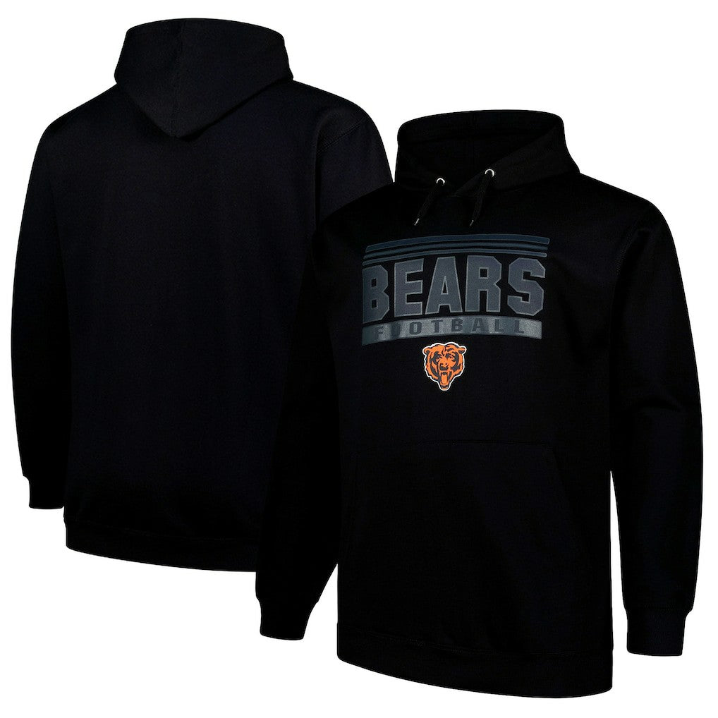 Chicago Bears Big & Tall Pop Pullover Hoodie | NFL US