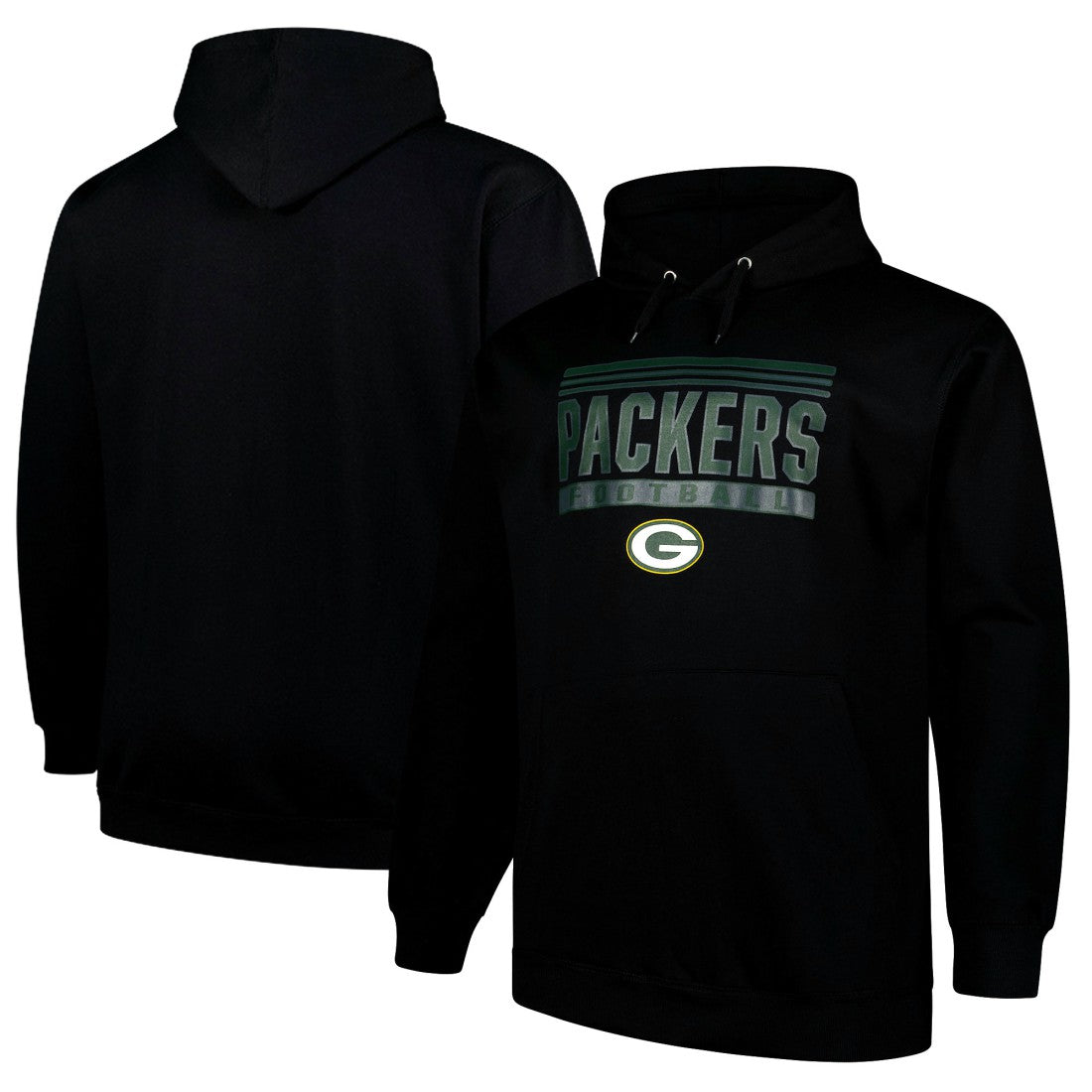 Green Bay Packers Big & Tall Pop Pullover Hoodie | NFL New